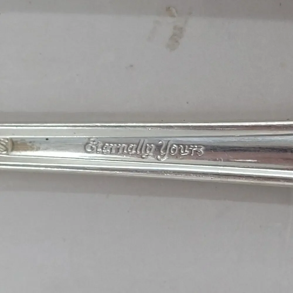 Rogers Brothers Silverplate Eternally Yours Coquette 5 Piece Setting‎ 1-8
